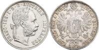 Kaisertum Österreich 1 Gulden Franz Joseph I. 1848-1916 -