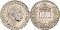 Kaisertum Österreich 1 Korona Franz Joseph I. 1848-1916 -