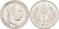 Kaisertum Österreich 1 Krone Franz Joseph I. 1848-1916 -