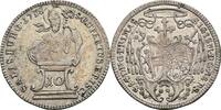 Erzbistum Salzburg 10 Kreuzer Sigismund III. Graf Schrattenbach 1753-1771 -