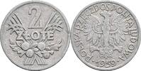 2 Zlote 1959 Polen  ss