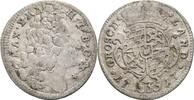 Bayern 3 Kreuzer Maximilian II. Emanuel 1714-1726 -