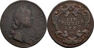RDR, Österreich 1 Kreuzer Franz I. Stephan 1745-1765 -