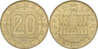 Österreich, 2. Republik 20 Schilling Männergruppe -