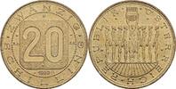 Österreich, 2. Republik 20 Schilling Männergruppe -
