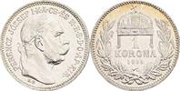 Kaisertum Österreich 1 Korona Kaiser Franz Joseph I. 1848-1916 -