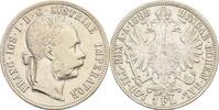 Kaisertum Österreich 1 Gulden Kaiser Franz Joseph I. 1848-1916 -