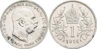 Kaisertum Österreich 1 Krone Kaiser Franz Joseph I. 1848-1916 -