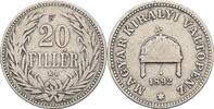 Kaisertum Österreich 20 Filler Kaiser Franz Joseph I. 1848-1916 / seltener Jahrgang -