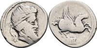 ROM, Republik Denar Q. Titius 90 BC -