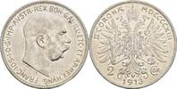 Kaisertum Österreich 2 Kronen Kaiser Franz Joseph I. 1848-1916 -