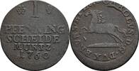 Braunschweig-Wolfenbüttel 1 Pfennig Karl 1735-1780 -
