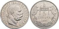 Österreich Habsburg 5 Korona Franz Joseph I. 1848-1916 -