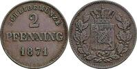 Bayern 2 Pfennig Ludwig II. 1864-1886 -