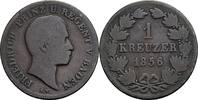 Baden, Friedrich I. 1856-1907 1 Kreuzer -
