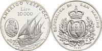 San Marino 10 000 Lire Amerigo Vespucci 1454-1512 -