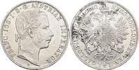 Kaisertum Österreich 1 Gulden Kaiser Franz Joseph I. 1848-1916 -