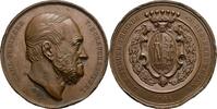 Kaisertum Österreich, Franz Joseph I. Große Bronzemedaille auf Carl Freiherr v. Scheuchenstuel aus Anlass d. Ausscheidens a.d. Staatsdienst -