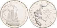San Marino 500 Lire Olympische Sommerspiele Los Angeles 1984 -