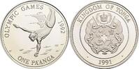Tonga 1 Pa'anga Olympische Sommerspiele Barcelona 1992 - Turmspringer -