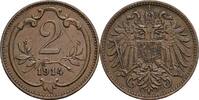 Österreich, Kaiser Franz Joseph I. 2 Heller -