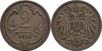 Österreich, Kaiser Franz Joseph I. 2 Heller -