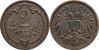 Kaisertum Österreich 2 Heller Franz Joseph I. 1848-1916 -