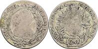 RDR, Habsburg 20 Kreuzer Maria Theresia 1740-1780 -
