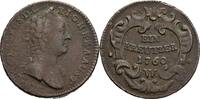 RDR, Habsburg 1 Kreuzer Maria Theresia 1740-1780 -