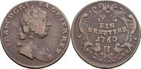 RDR Habsburg Kreuzer Franz I. Stephan 1745-1765 -