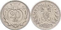 Kaisertum Österreich 20 Heller Franz Joseph I. -