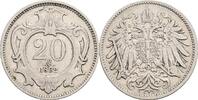 Kaisertum Österreich 20 Heller Franz Joseph I. 1848-1916 -