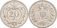 Kaisertum Österreich 20 Heller Franz Joseph I. 1848-1916 -