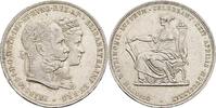 Kaisertum Österreich 2 Gulden Silberhochzeit Franz Joseph I. 1848-1916 -