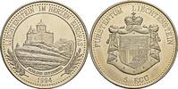 Liechtenstein Medaille 5 Ecu Schloss Gutenberg/Liechtenstein im Herzen Europas -