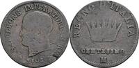 Königreich Italien 1 Centesimo Napoleon 1805-1814 -