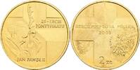 Polen 2 Zlote 25 Jahre Pontifikat Papst Johannes Paul II. -