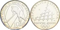 Italien 10 Euro Olympische Winterspiele Turin 2006/Eishockeyspieler -
