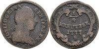 RDR, Habsburg 1/4 Kreuzer Joseph II. 1765-190 -