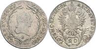 RDR, Habsburg 20 Kreuzer Franz II. (I.) 1792-1835 -