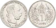 Kaisertum Österreich 1 Krone Franz Joseph I. 1848-1916 -