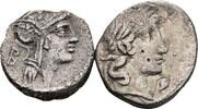 Lot 2 Stück Denare  ROM, Republik C. Vibius Pansa? s/ss-