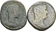 ROM Lot 2 Stück Sesterzen Severus Alexander 222-235 / Hadrianus 117-138 -