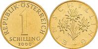 Österreich 1 Schilling 2000 handgehoben
