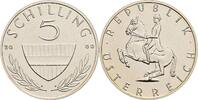 Österreich 5 Schilling 2000 handgehoben