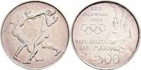 San Marino 500 Lire Olympische Sommerspiele Moskau 1980, Faustkämpfer -