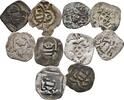 Mittelalter Habsburger Erblande Lot mit 10 Stück Pfennigen Friedrich III. 1457-1485 -