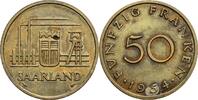 Saarland 50 Franken Saarland, 50 Franken 1954 -