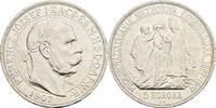Kaisertum Österreich 5 Korona Franz Joseph I. 1848-1916 / 40-jähriges Regierungsjubiläum -