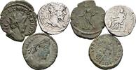 ROM, Kaiserzeit Lot Denar, Follis, Bronze Septimius Severus 193-211,Tetricus I. 271-274,Valentinianus I. 364-375 -
